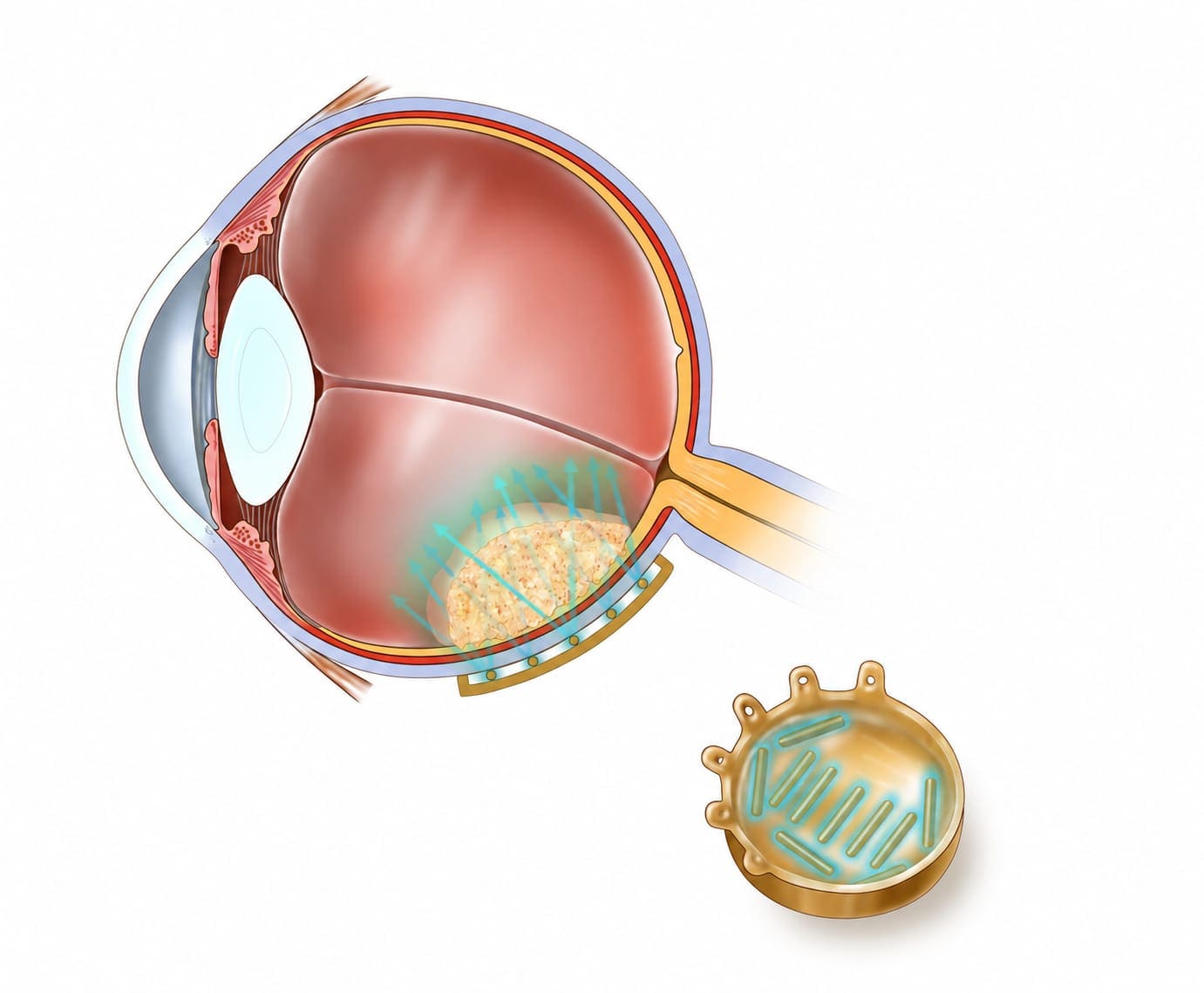 Clinical image — Brachytherapy.